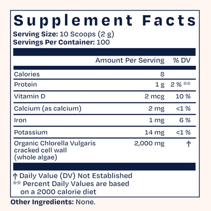 Chlorella Vulgaris Powder